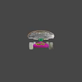 Skateboard As Sports Equipment With Durable Deck And Smooth Wheels