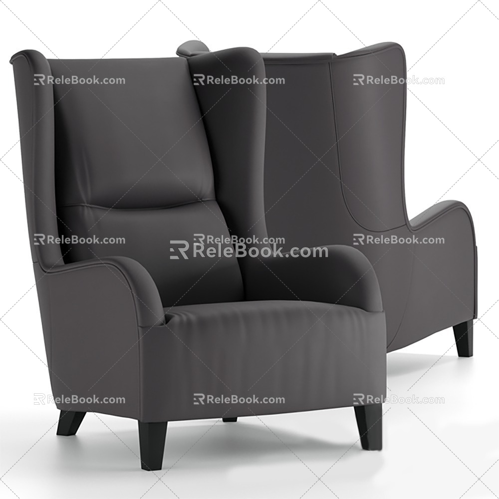 Sofa Single Sofa Seat Casual Sofa 3d model