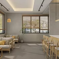 Japanese Reception Area Tea Room Reception Area 3d model