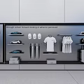 Car Showroom Featuring Automotive Models Caps T Shirts Helmets Luggage and Booking Service
