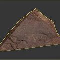 Rock Block Rock Block Rock Specimen Boulder Big Stone Block Rock Stratum Rock Stratum Rock Stratum Rock 3d model