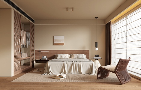 Modern Bedroom 3d model