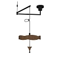 Modern folding chandelier 3d model
