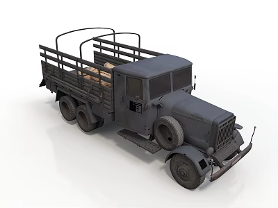 Vintage Military Tank With Open Top Structure And Rustic Metal Exterior 3d model