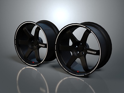 Tire tire wheel hub Volkswagen wheel hub Volkswagen tire new tire car outer tire car wheel hub 3d model