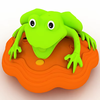 Frog Top 3d model Frog Top 3d model