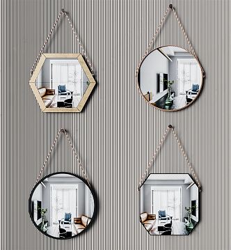 Modern Mirror Combination 3d model