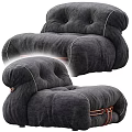 Comfortable Plush Bean Bag Chair In Soft Fabric With Stitched Details And Multiple Colors
