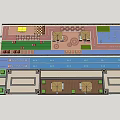 Fire Fighting Access Platform Layout With Emergency Vehicle Lane And Safety Operation Areas