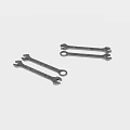 Sturdy Metal Hardware Tools Wrenches With Double Ended Design For Home Repair