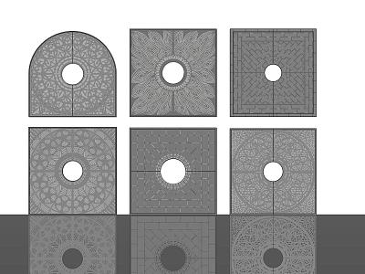 Modern Tree Pool Tree Grate Planting Pool Landscape Tree Pool model