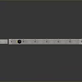 Lever Balance Apparatus With Numbered Scale Black Ball And White Block