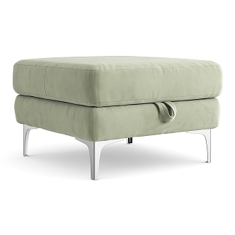 Modern sofa stool storage sofa 3d model