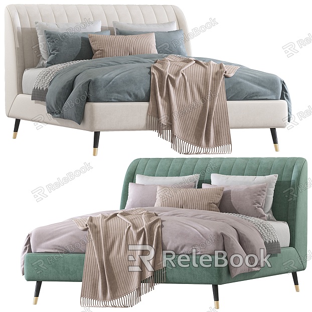 Double bed model