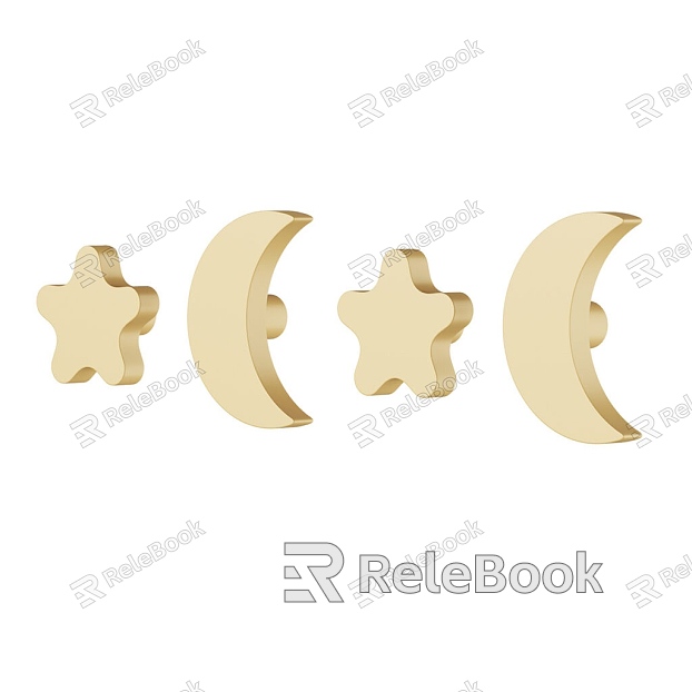 Hook clothes hook star moon shape hook model