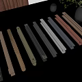 Modern Metal Cabinet Handles In Gold Silver Black Bronze With Sleek Design For Furniture