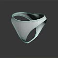 White Minimalist Underwear with Seamless Design for Comfortable Daily Wear
