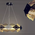 Modern Chandelier Simple Chandelier 3d model