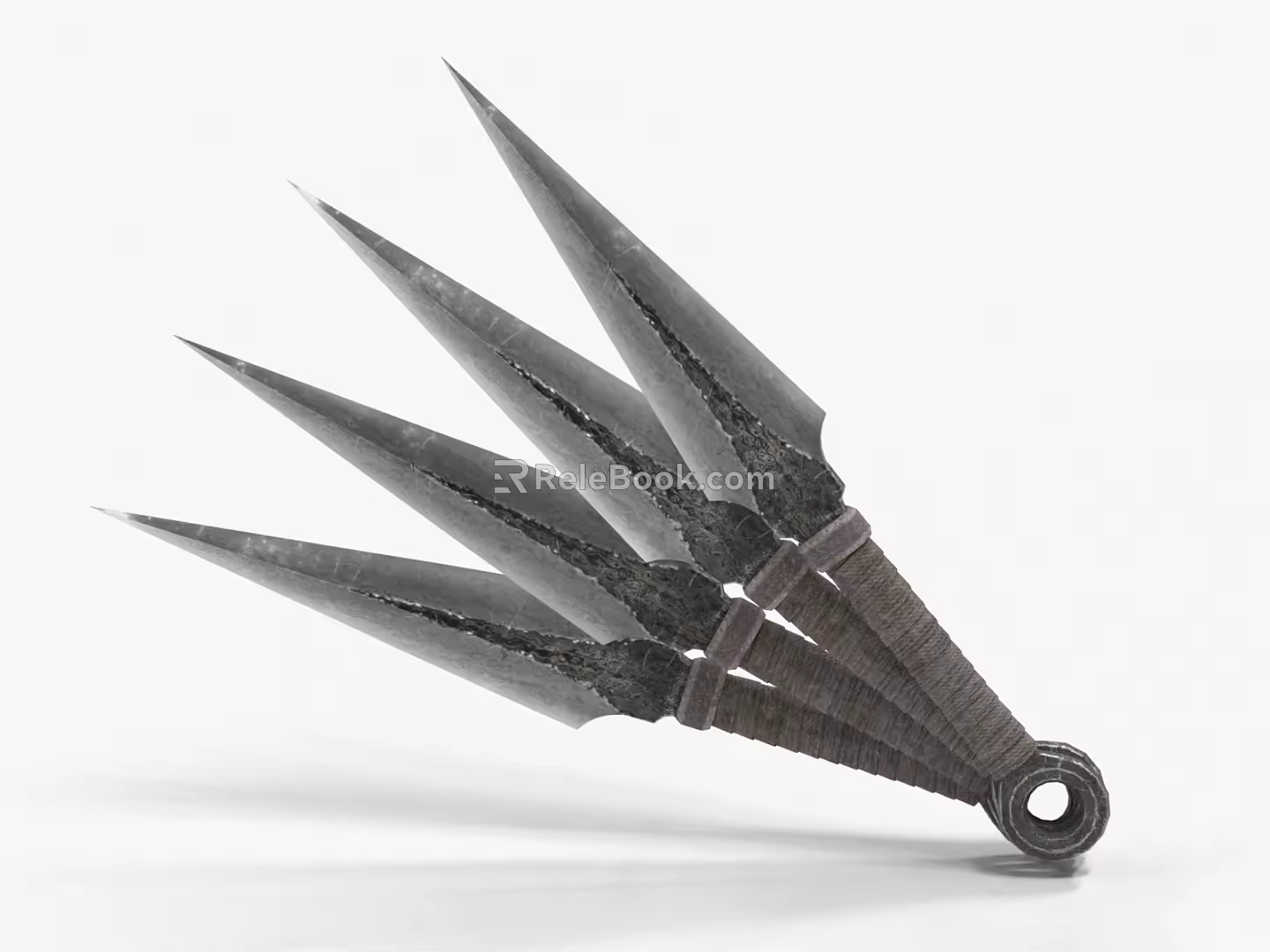 Dart Dark Weapon Flying Knife Shuriken Weapon 3d model