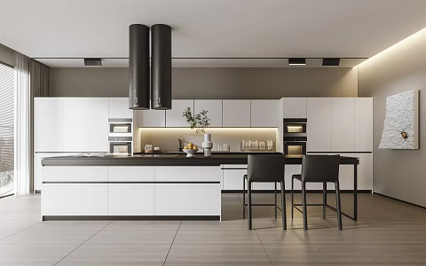 Italian Kitchen Modern Kitchen 3d model