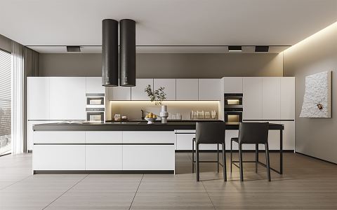 Italian Kitchen Modern Kitchen 3d model