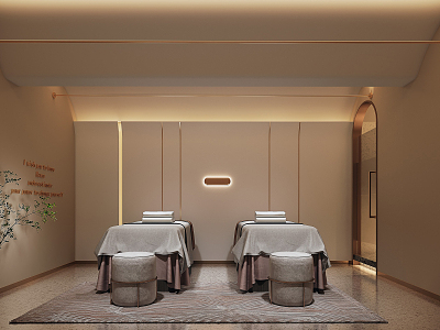 Modern SPA Room 3d model