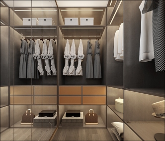 Cloakroom 3d model