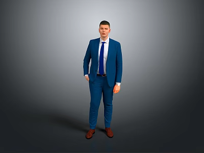 Men Handsome Men Young Teenagers Male Characters Boy Realistic Men 3d model