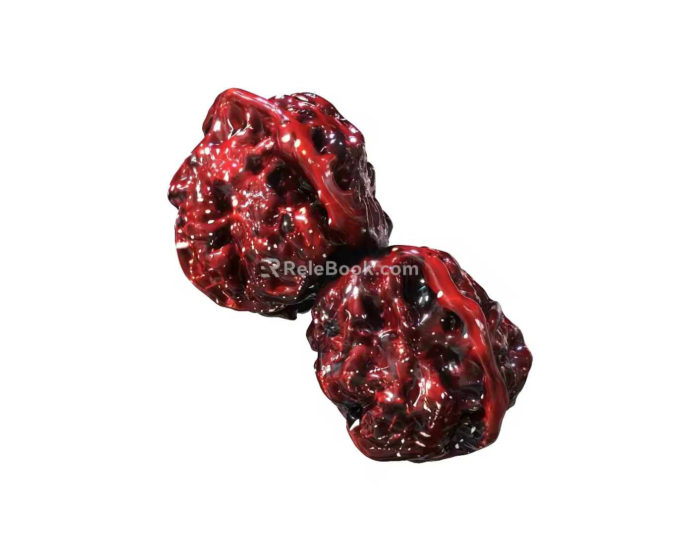 Wen Play Walnut Wen Play Triangular Stuffy Pointy Lion Head Lion Head 3d model