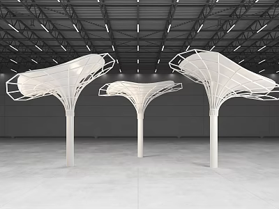 Modern Special-shaped Pillar Decorative Pillar House Silent Style Pillar Creative Package Pillar Cylindrical Shape Pillar 3d model