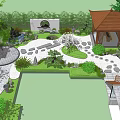 Japanese Garden 3d model
