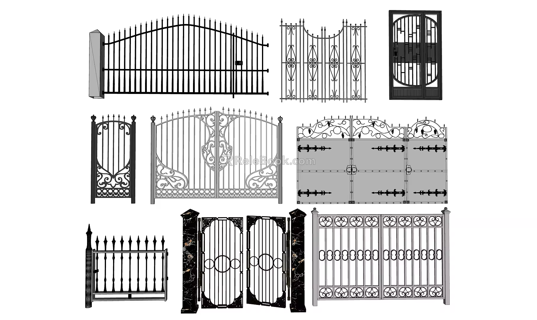 Jane's Gate 3d model