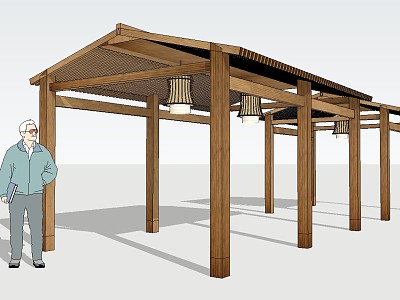 New Chinese Pavilion model