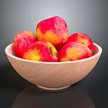 Modern Apple Red Fuji Apple Red General Apple Jinshuai Apple 3d model