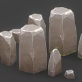 Natural Stone And Wood Decorative Pieces With Various Shapes Sizes For Home Garden Decor