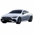 Black Mercedes Coupe Exterior Design Featuring Front And Rear Views