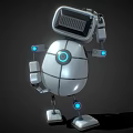 Robot Intelligent Robot Mecha Man Science Fiction Robot Monitoring Robot Cyberpunk Robot 3d model