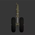 Heavy Duty Dual Tires With Metal Bracket And Wheel Hub Structure Design