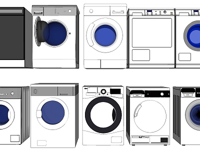 Modern Washing Machine Washing Machine Drum Washing Machine model