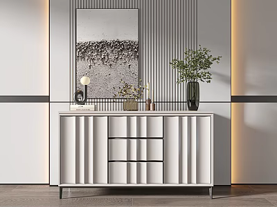Modern Side Cabinet Entrance Cabinet Side Cabinet 3d model