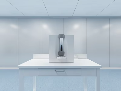 Modern Test Bench Laboratory Automatic Cell Counting and Viability Analyzer 3d model