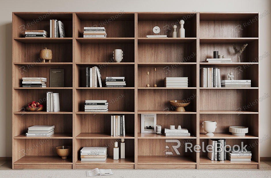 Bookcase Bookshelf model