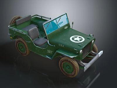 Military Jeep Modern Jeep 3d model Military Jeep Modern Jeep 3d model