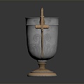 Modern Trophy Antique Trophy 3d model