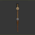 Various Medieval Weapons Displayed on Dark Background With Metallic And Wooden Handles Showing Shiny Reflections