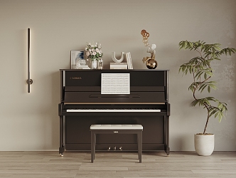 Piano 3d model