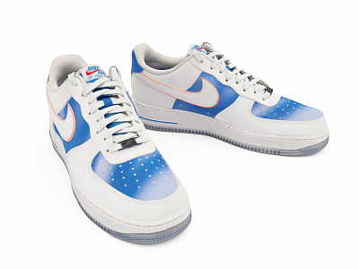 Modern Shoes Nike sneaker 3d model