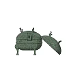 Modern Ding Hot Pot Five-grid Ruding 3d model