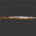 intercontinental missile super missile long range missile sci-fi weapon future weapon sci-fi equipment 3d model