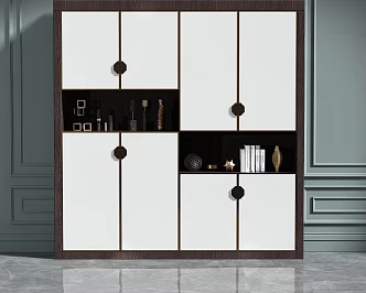 Coat cabinet 3d model